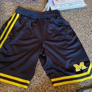 Vintage U of M basketball shorts